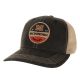 L2 Trucker Black ROUND Patch Hat