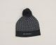 L2 KSTO Charcoal Knit Pom Hat