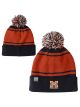 UA Striped Knit Pom Hat-Youth