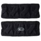 Headband Under Armour Cable Knit Black