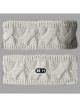 Headband Under Armour Cable Knit White