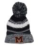 McDonogh Striped Knit Pom Hat