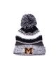 McDonogh Striped Knit Pom Hat