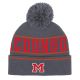 Hat-Under Armour Grey Pom Beanie