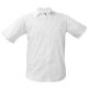 Boys Short Sleeve Oxford White