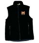 College House Fleece Vest Black