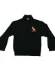 Youth Quarter Zip Black