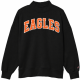 L2 Eagles Black Mock Sweatshirt