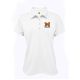 Girls Short Sleeve Performance Polo White