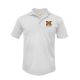 Unisex Short Sleeve Performance Polo White